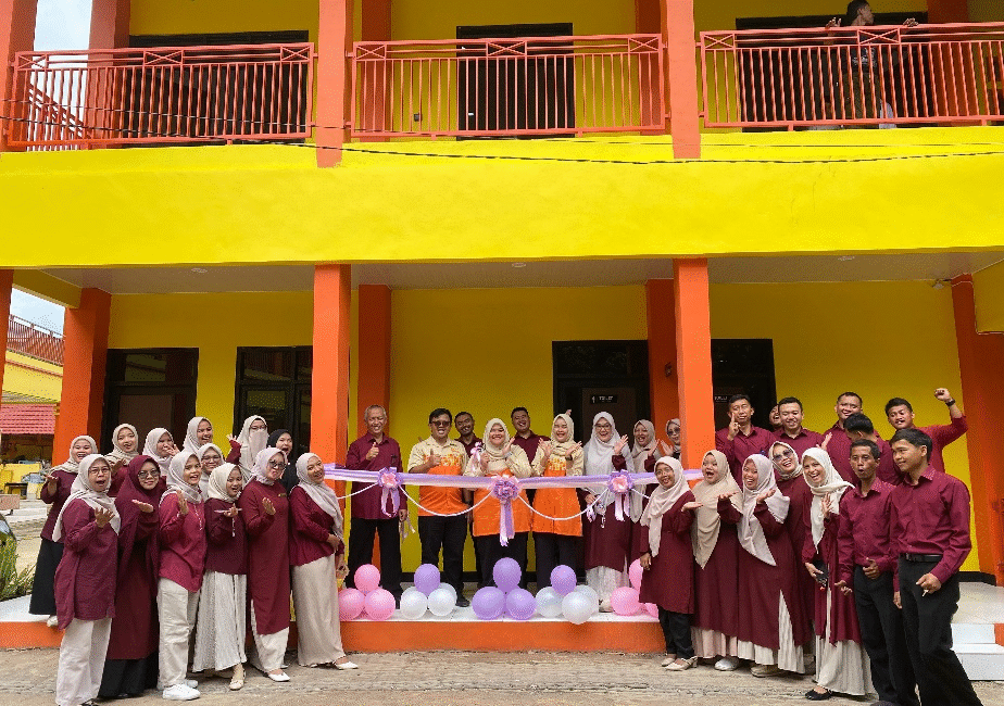 peresmian gedung baru